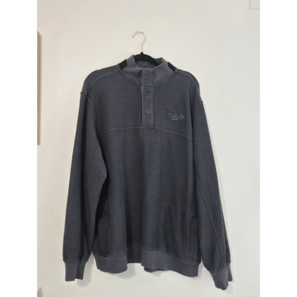 Harley-Davidson Other - Vtg Harley Davidson Quarter Snap Sweatshirt Men's Size 2XL Riding 1/4 Button